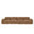 Oversized Tufted Velvet Modular Sofa-2955107