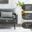 3 Seater Velvet Sofa-1702085226