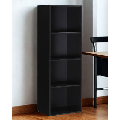 Bibliothèque haute avec rangement ouvert pour la maison ou le bureau