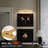 Dimmable Led Wall Light With Remote Control, Gold Iron, Modern Style For Bathrooms