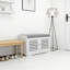 Banc de rangement pour chaussures avec siège rembourré et armoire à 2 portes - Organisateur de chaussures et banc de rangement pour chaussures