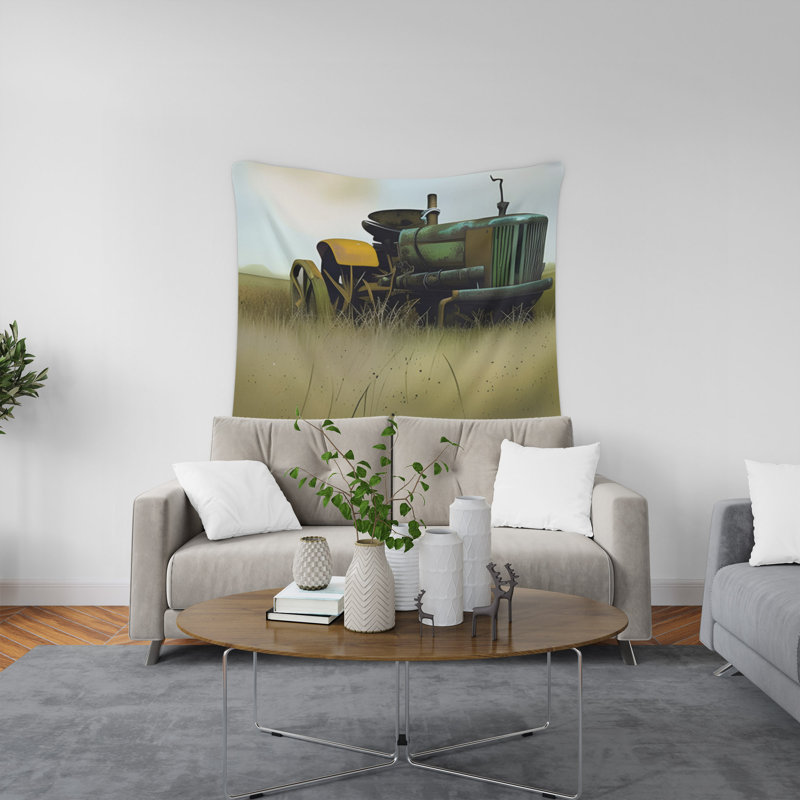 Tapisserie murale, H 60 po x l 51 po