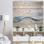 Toile abstraite murale, impression de vague d'eau 3D - Vague d'eau 3D-35124097-35124102