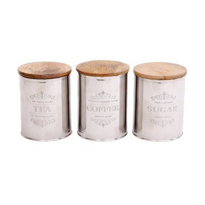 Metal Jar - Set of 3