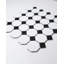 Carreau de mosaïque en porcelaine mate octogone 12 x 12 po (boîte de 10 feuilles)-113718421
