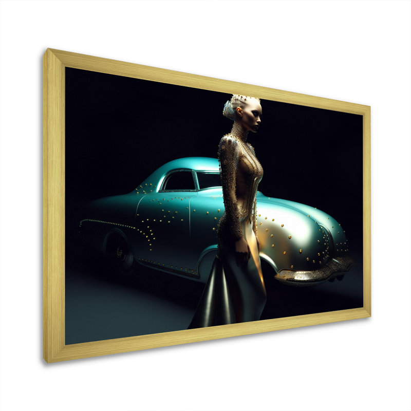 Impression sur toile Classic Classic, H 34 po x l 44 po x P 1,5 po, Cadre doré simple