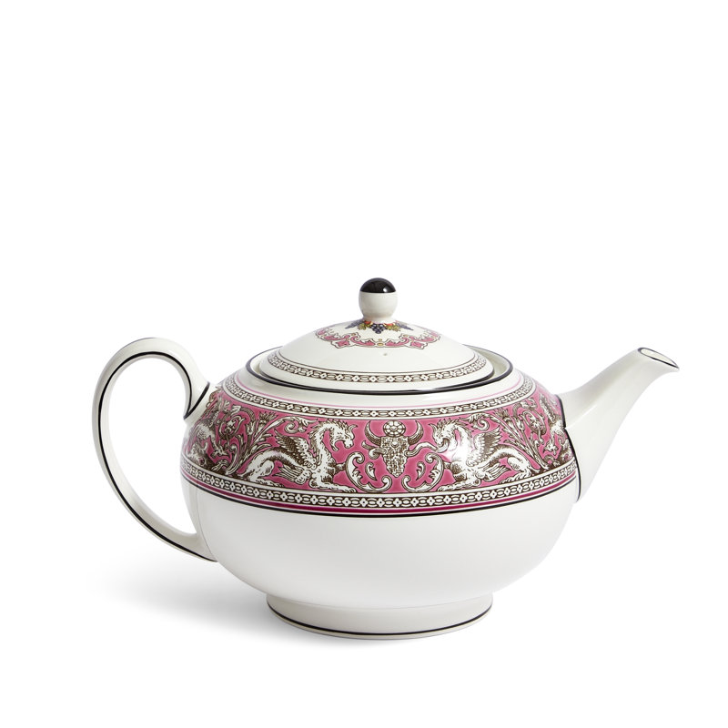 Florentine Colours Teapot 27floz, Pink