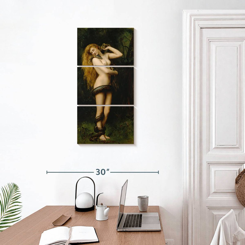 Lilith 1886, 32" H x 15" W