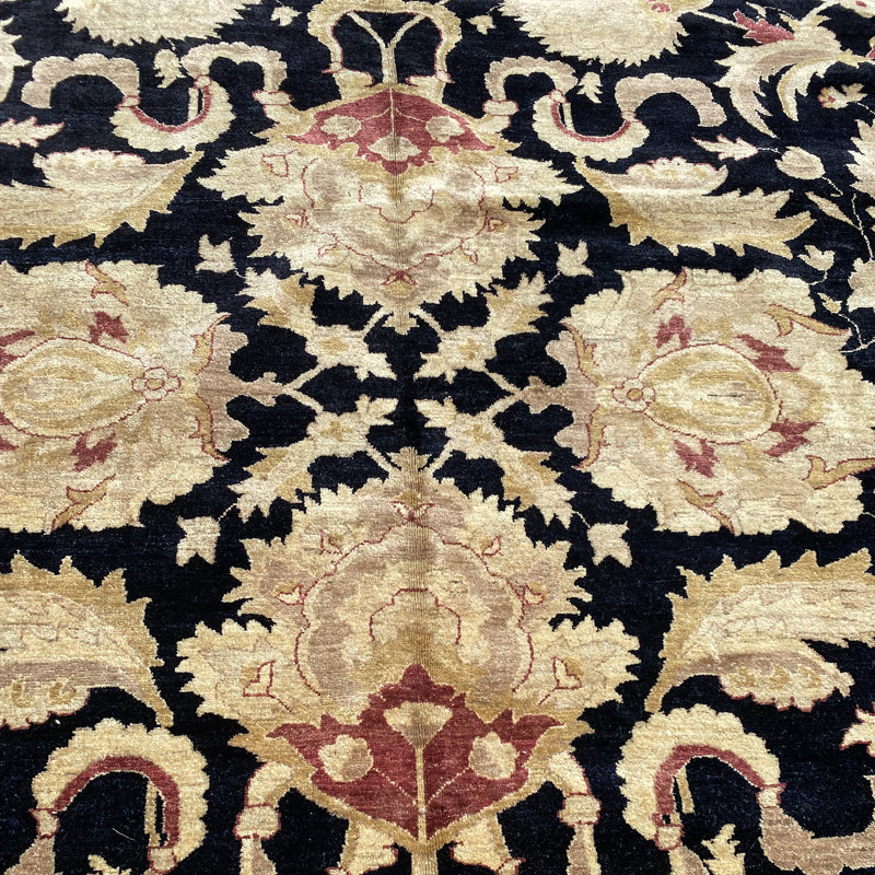Wool Floral Indoor Rug