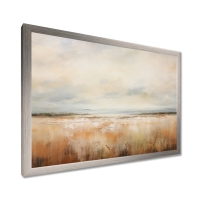 Meadow Grasslands Minimalism III - Meadow Wall Art