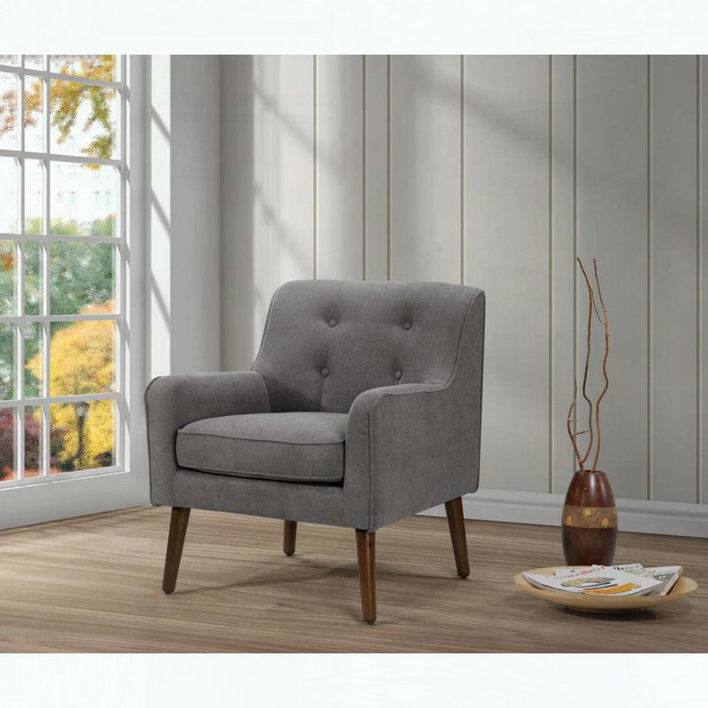Fauteuil capitonné Ruggiero