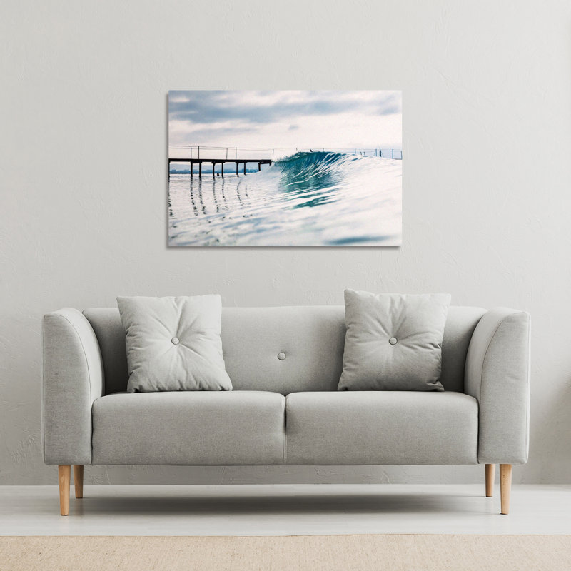 No Title by Andrew Lee - Wrapped Canvas Print