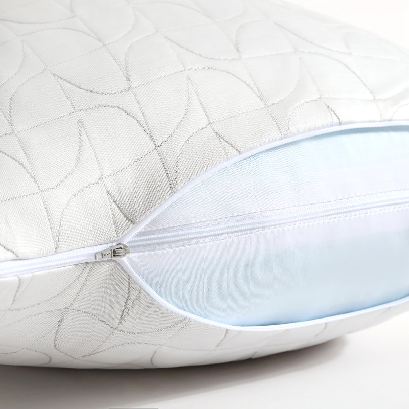 CASUAL LIVING Crushed Foam Pillow, (U.S. Standard), White 2 Count, Queen