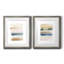 «Faint Swatches I», ensemble de 2 reproductions d'art sur toile encadrées