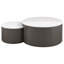 Ensemble de tables basses gigognes 2 pièces Lowe