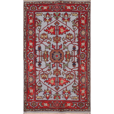 Tapis oriental traditionnel fait à la main 3 x 5