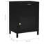 17 Stories Nightstands 2 Pcs 40X30x54.5 Cm Steel And Glass-683578140