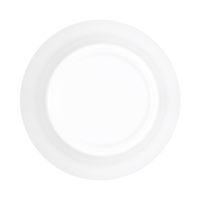 Plastic Round Utensil Crock, 3.37" H x 4.62" W x 4.62" D
