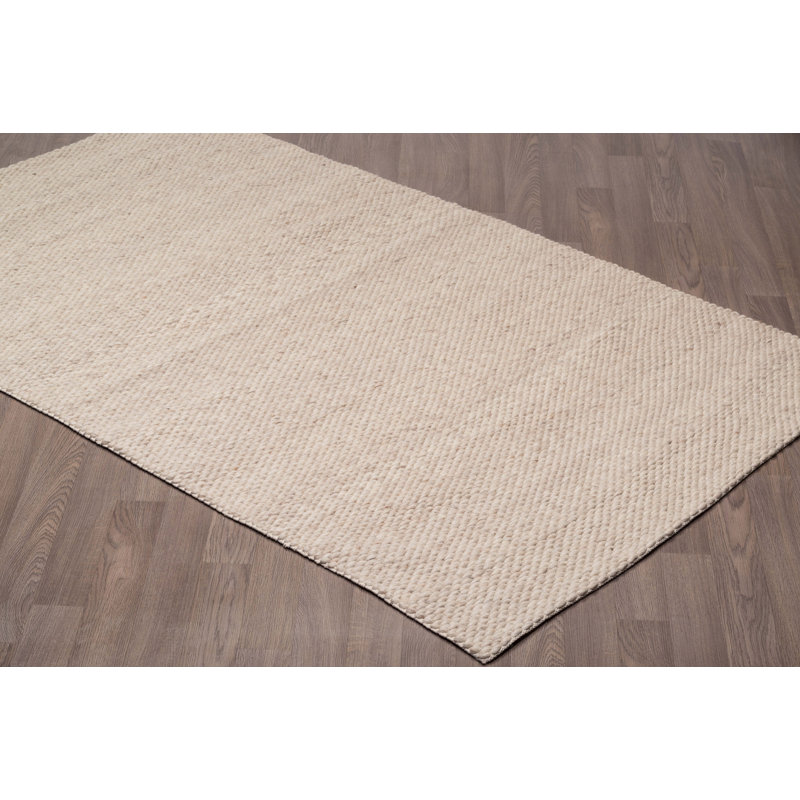 Lamere Leather Indoor Rug, Rectangle 5' x 8'