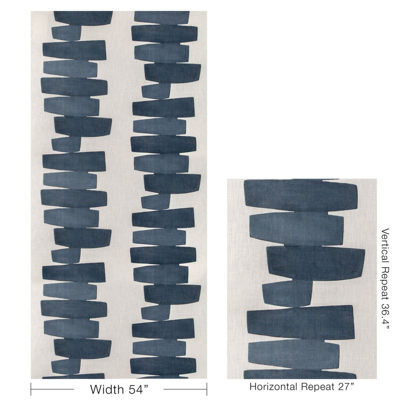 Stacked, Indigo