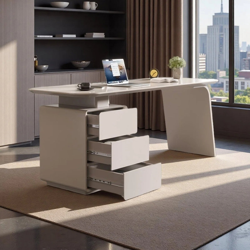 Bureau simple et moderne, H 29,53 po x l 55,12 po x P 23,62 po