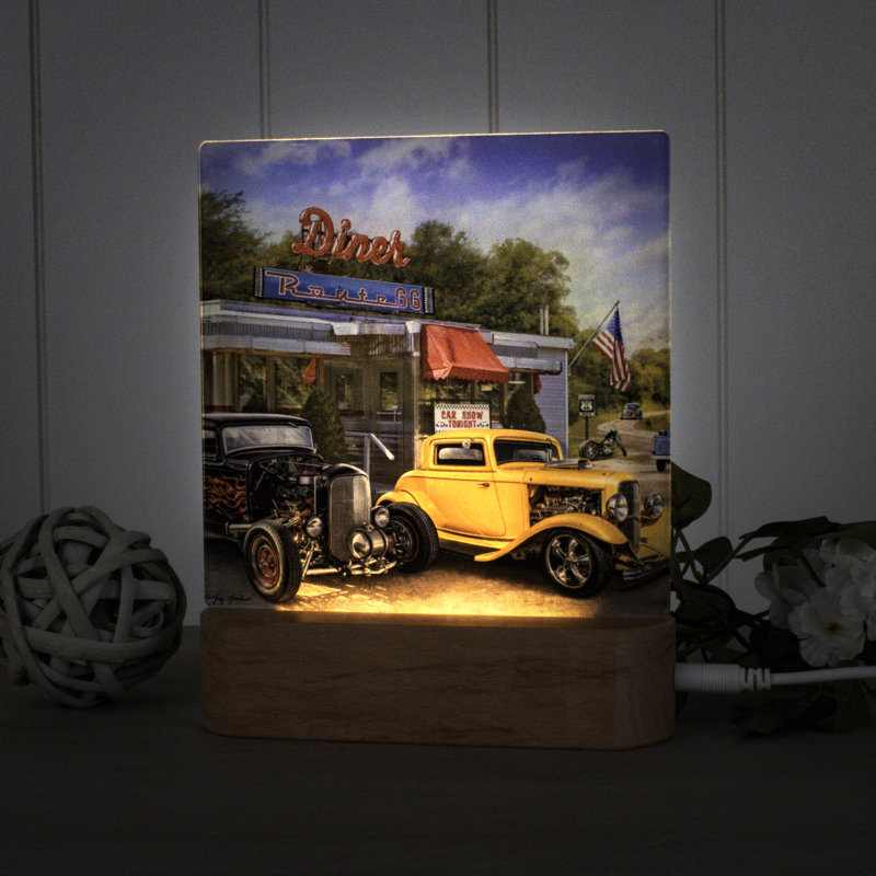 Hot Rod Diner Night Light