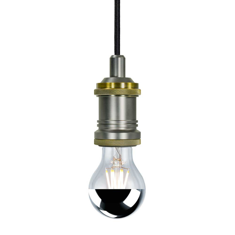 Parthenia 1 - Light Single Pendant, Brass