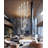 Ladainian Glam Chandelier Crystal LED Linear Light