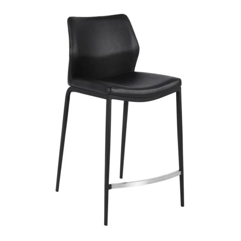 Tabouret Humber, Noir, noir, noir, noir