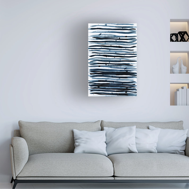 Watercolors 9 par Mareike Bohmer, H 19 po x l 12 po x P 2 po