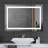 Frameless Anti-fog Led Bathroom Mirror With Frontlight And Backlight, 3 Colors Dimmable Vanity Mirror-1146615433