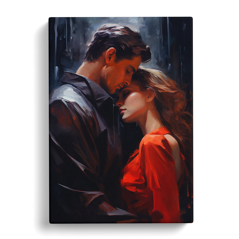 Lovers Tachisme - No Frame Print, 60cm H x 40cm W x 3cm D