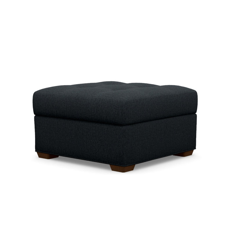 Baxter Square Ottoman, Walnut, Grande 120935