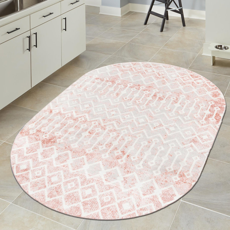 Tapis contemporain Artvin, Ovale 8 pi x 10 pi