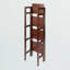 Étagère à livres en bois massif H 51,34 "x l 14,02" Akridge-1702062724