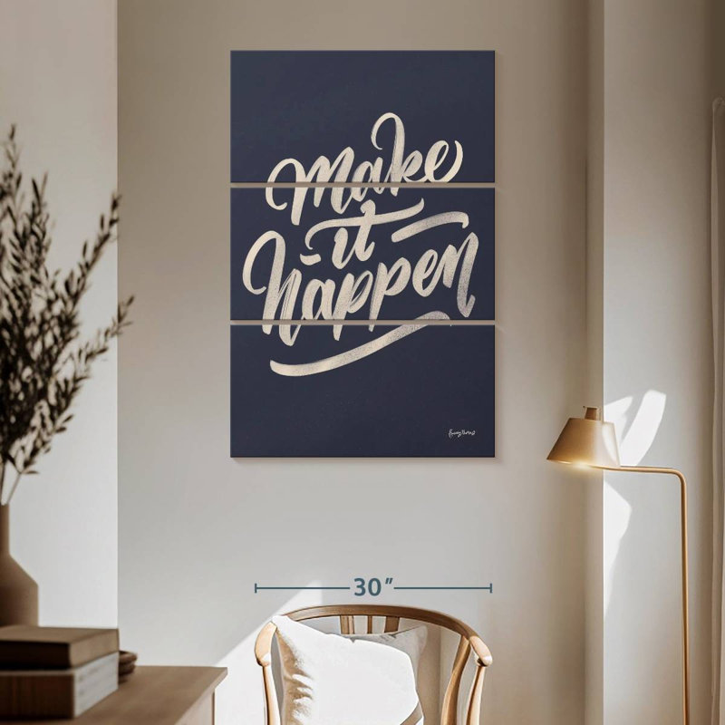 Tergel Make It Happen, 65" H x 42" W