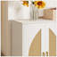 Armoire de rangement pour 20 paires de chaussures avec 2 portes et 8 tablettes réglables pour le vestibule