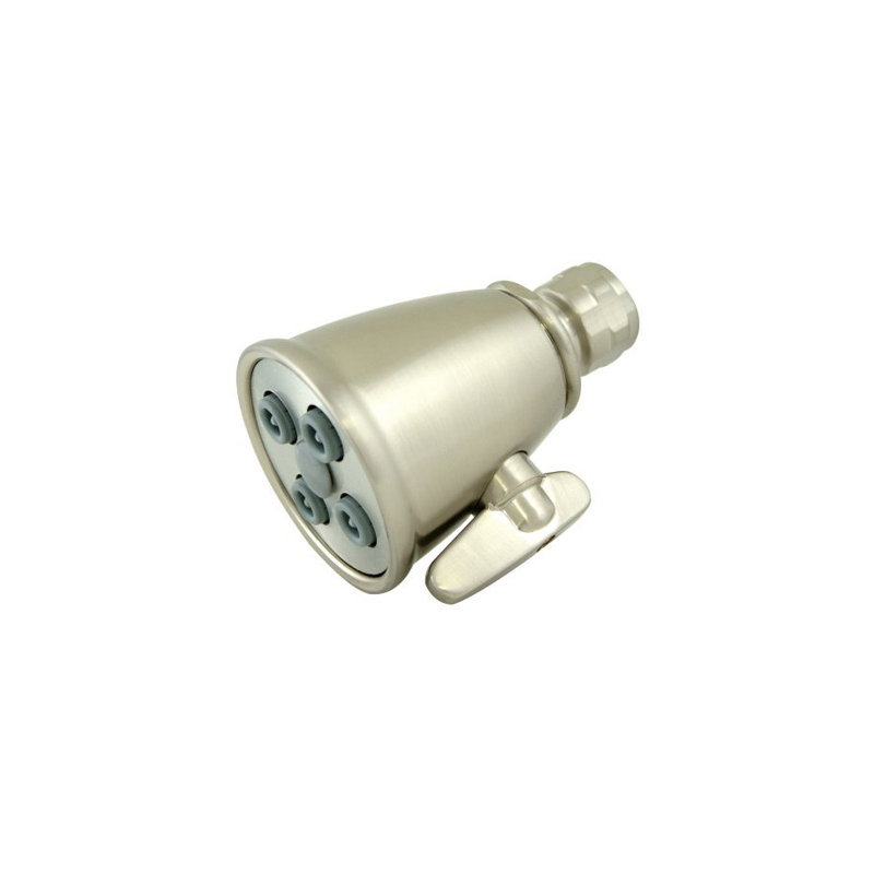 Hot Springs Jet Adjustable Shower Head, Brushed Nickel