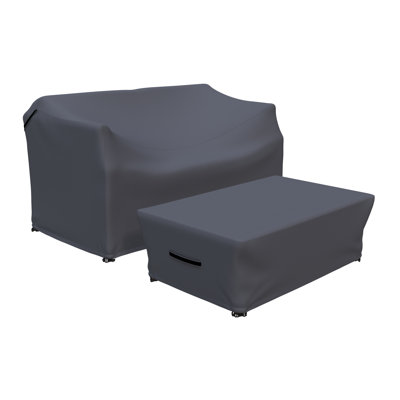 Mcclurg Acacia Outdoor Conversation Set Furniture Cover For Patio Seating