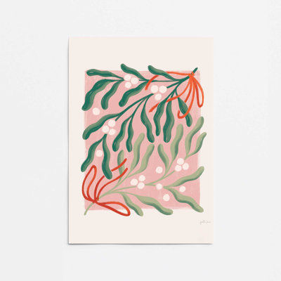 «Christmas Verdery I Rolled Print»