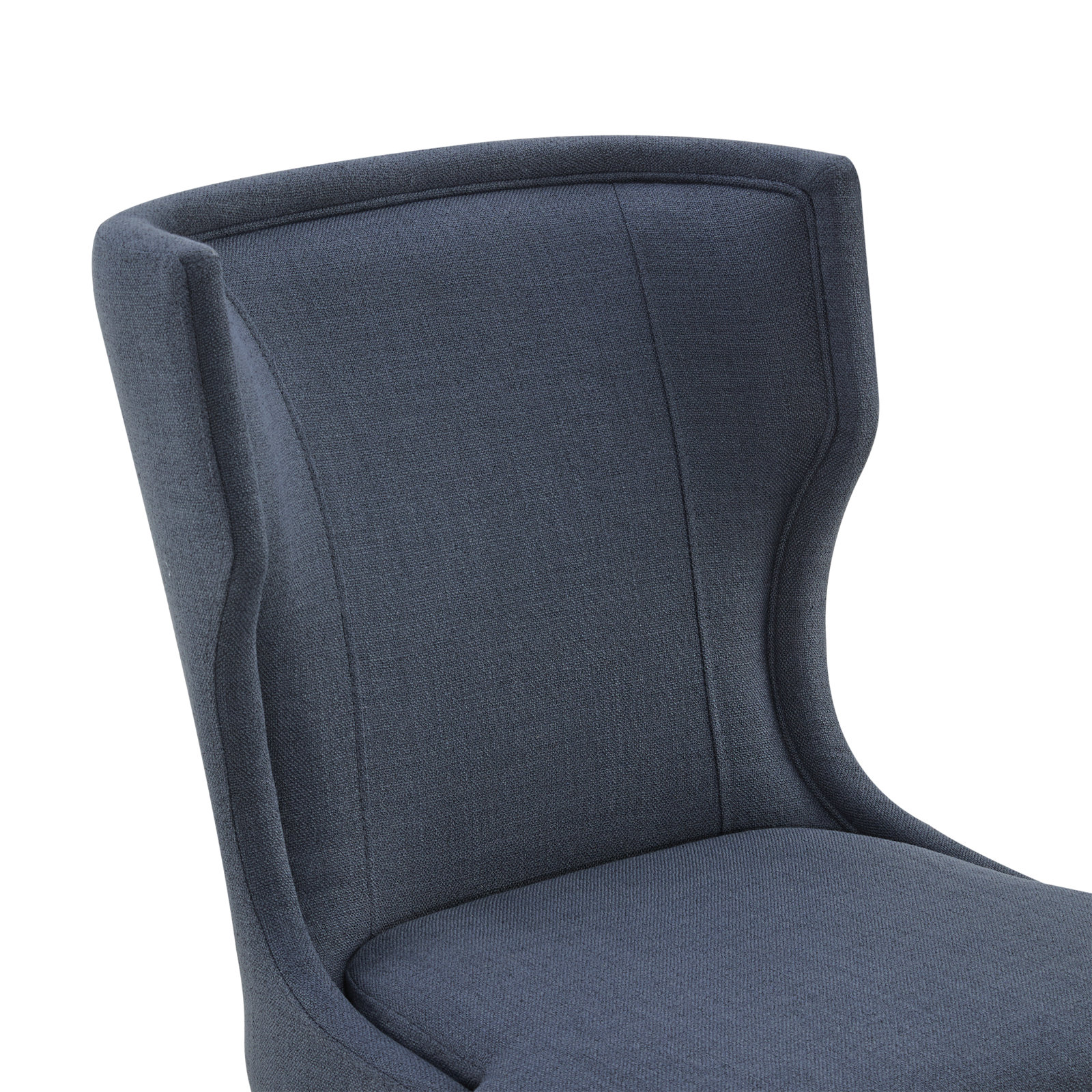 Upholstered Dining Chair, Effie Indigo