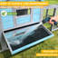 Large Wooden Chicken Coop With Outdoor Run And Nesting Box