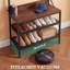 Hall Tree 72cm Wide with Bench and Shoe Storage-1269556775