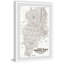 Jersey and Hoboken - Reproduction d'art graphique sur papier encadré-1077991435