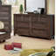 Commode 2 tiroirs et miroir 2 pièces Allentown-2059695835