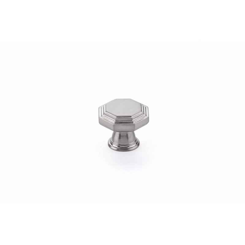 Midvale Circle Knob, 1.25'', Satin Nickel