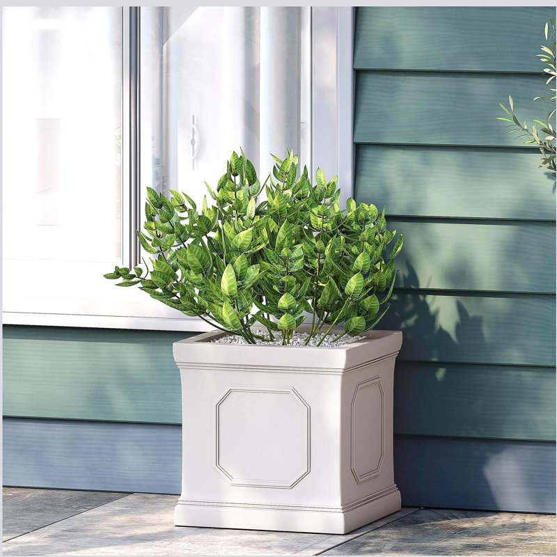 Jardinière d'extérieur, H 11 po x l 10,75 po x P 10,75 po
