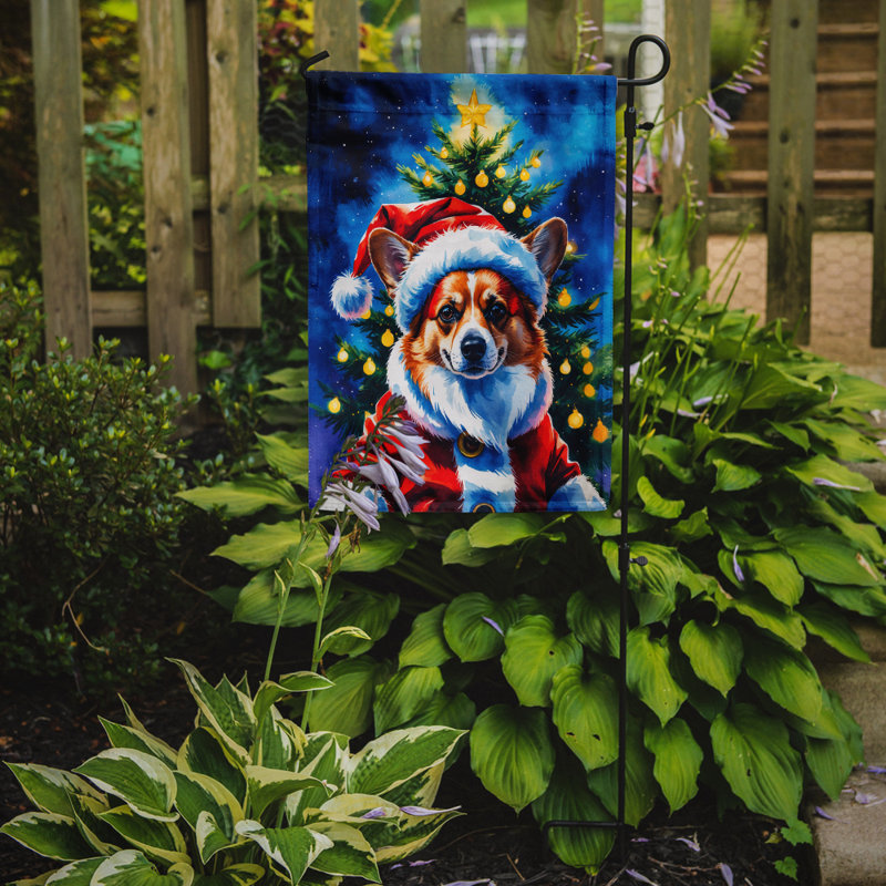 Drapeau de jardin Doberman Pinscher, Corgi