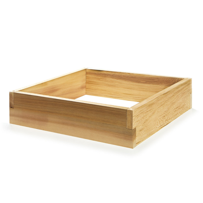 Raised Garden Box, 5.25" H x 35" W x 35" D