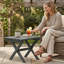 Table d'appoint pliable pour l'extérieur en PEHD toutes saisons Adirondack-75641572